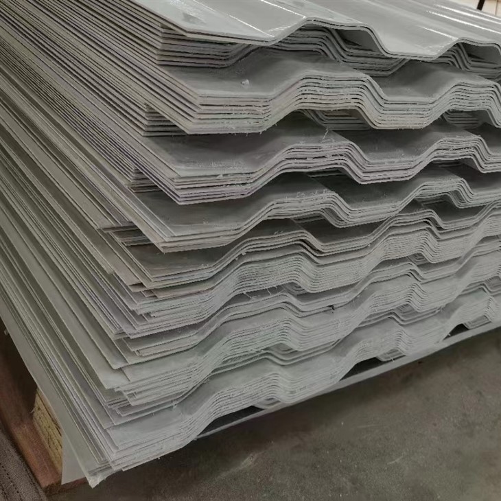 2mm 3mm 4mm Thickness Gel Coat FRP Cooling Tower Wall Sheets Opal Flat Fiberglass Cooling Tower Wall Panels